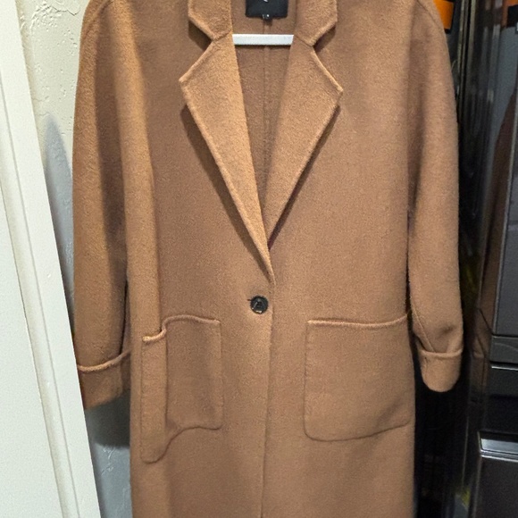 Rails Camel Wool-Blend Top Coat - Picture 3 of 3